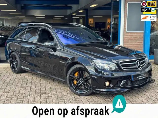 Mercedes-Benz C 63 AMG Estate 2009 ZWART Youngtimer!