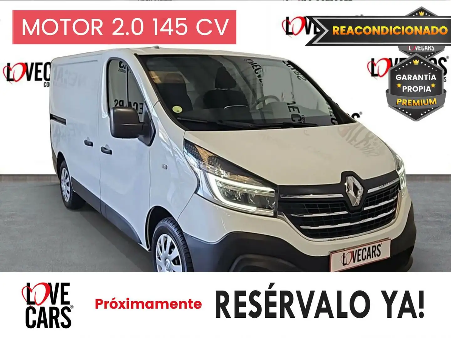 Renault Trafic 2.0 DCI FG, L1 H1 GPS 145 Blanco - 1