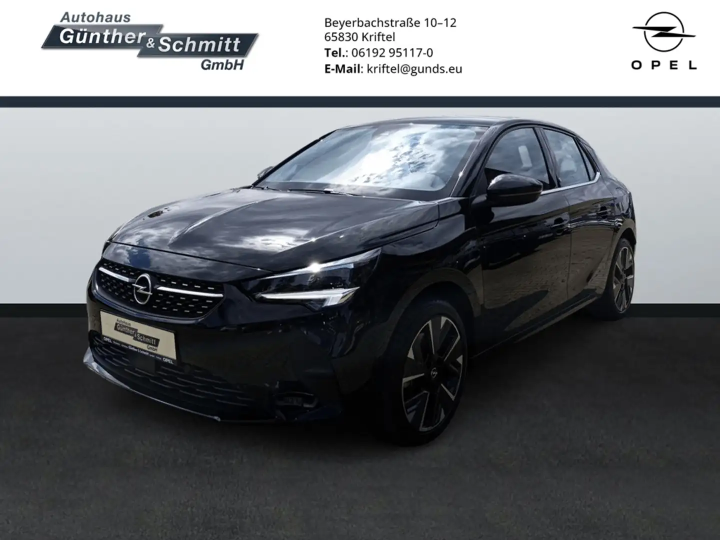 Opel Corsa F e Elegance SHZ PDC LED SCHEINWERFER Schwarz - 1