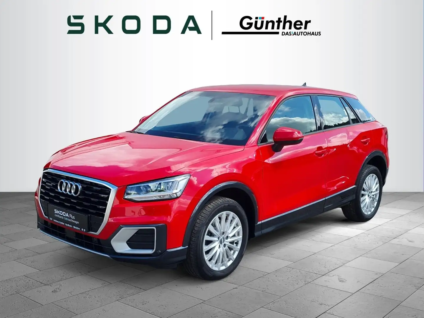 Audi Q2 2.0 35 TDI 110 kW quattro design +AHK+NAVI Rot - 2