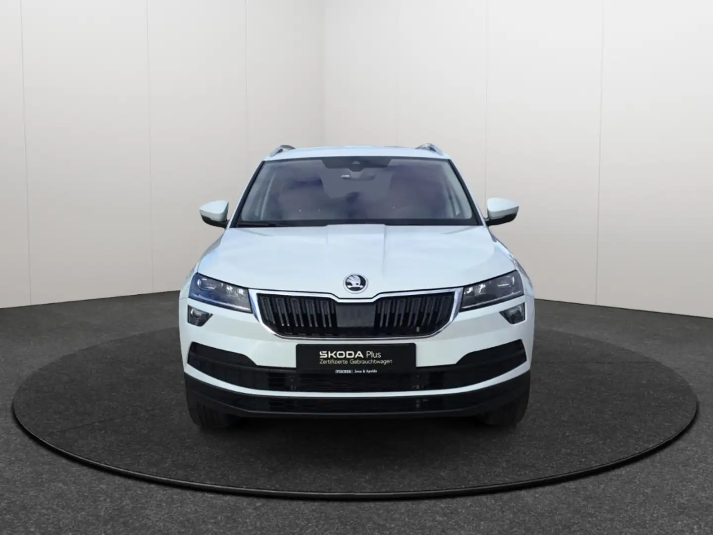 Skoda Karoq 1.5TSI DSG Clever LED Navi Rear View ACC SHZ hinte Weiß - 2