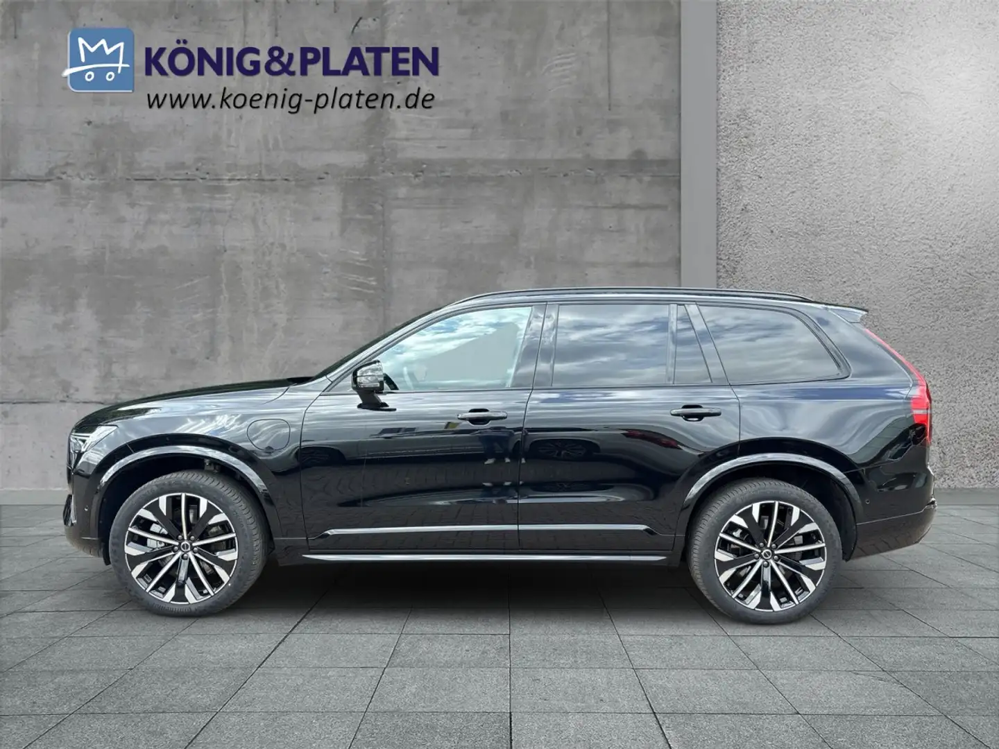 Volvo XC90 T8 AWD Plus Dark Plug-In (EURO 6e) Klima Schwarz - 2