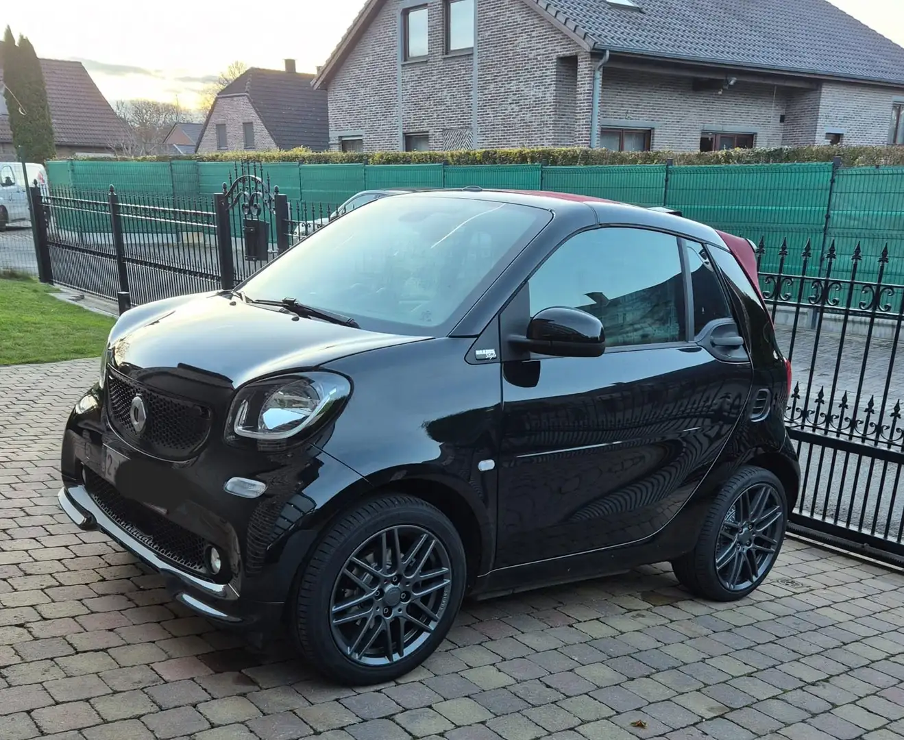 smart forTwo Fortwo Cabrio 0.9 Turbo Sport DCT (EU6.2) Noir - 2