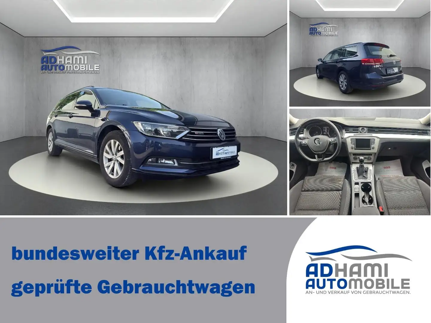 Volkswagen Passat Variant BMT/4Motion/LED/AHK/PDC/ACC/TOP! Blauw - 2