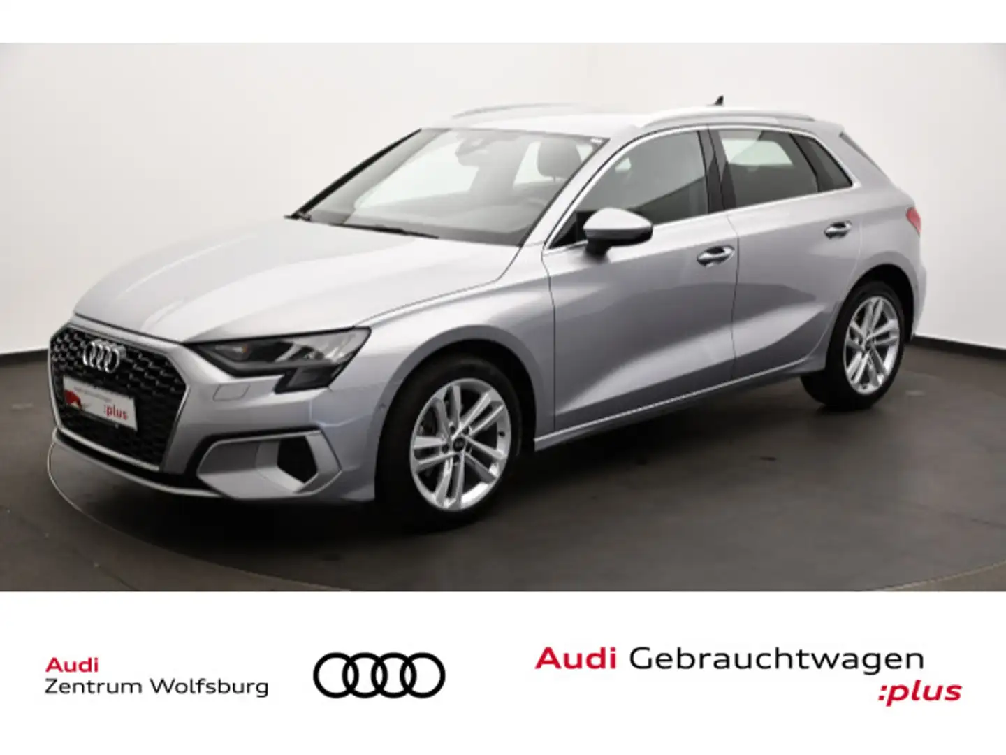 Audi A3 35 TDI S-tronic advanced LED/Einpar Argent - 1