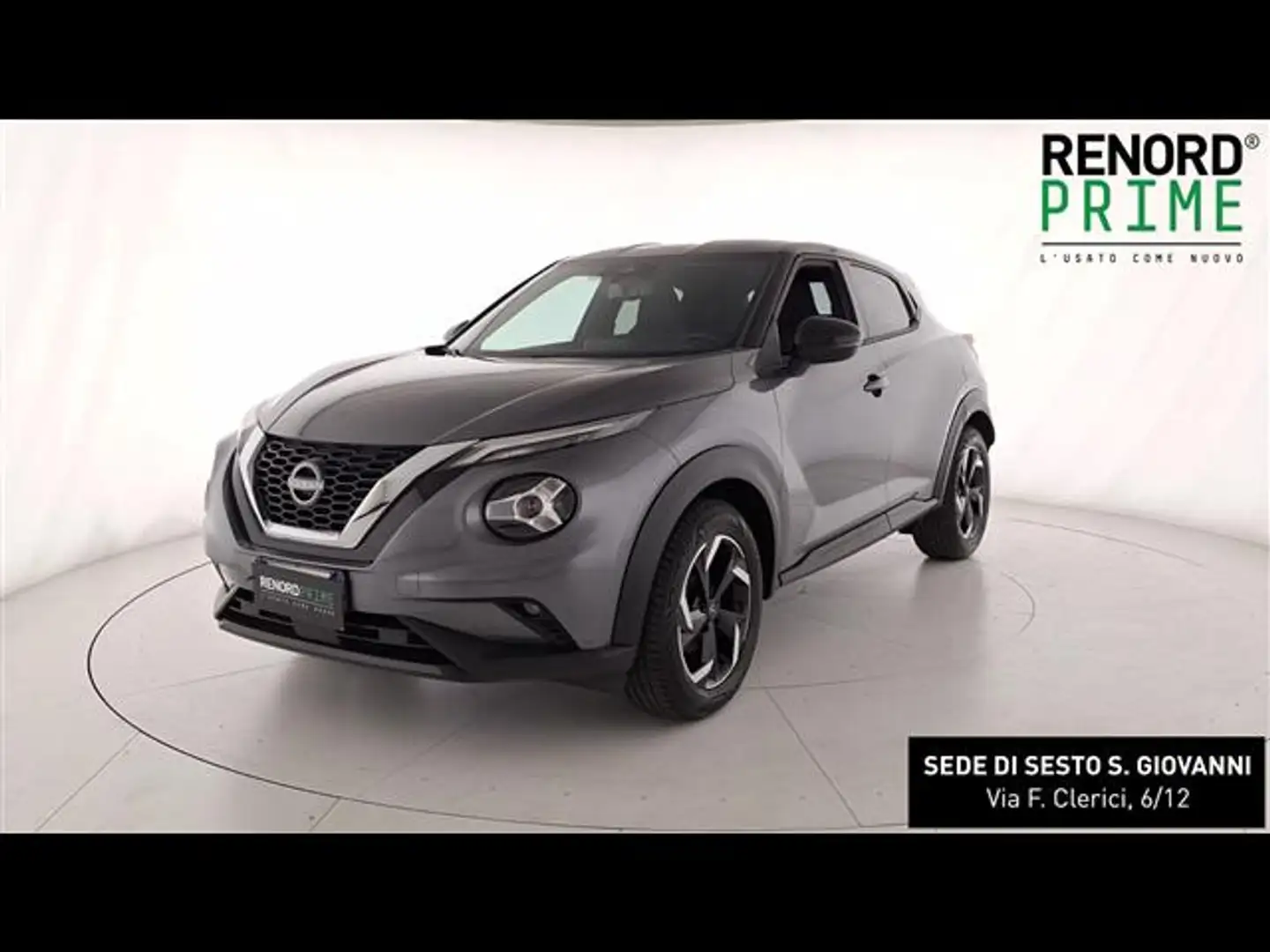 Nissan Juke 1.0 DIG-T 114cv N-Connecta Grijs - 1