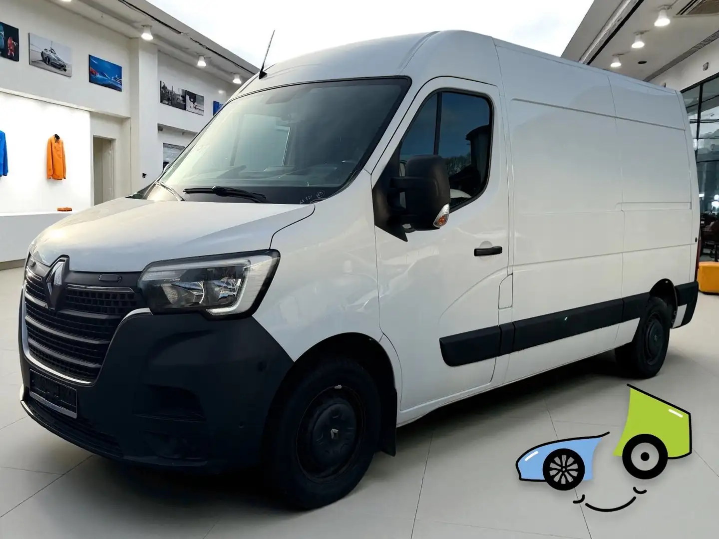 Renault Master III 2,3 Kasten L3H2 3,5t Kamera/Navi/PDC Weiß - 1