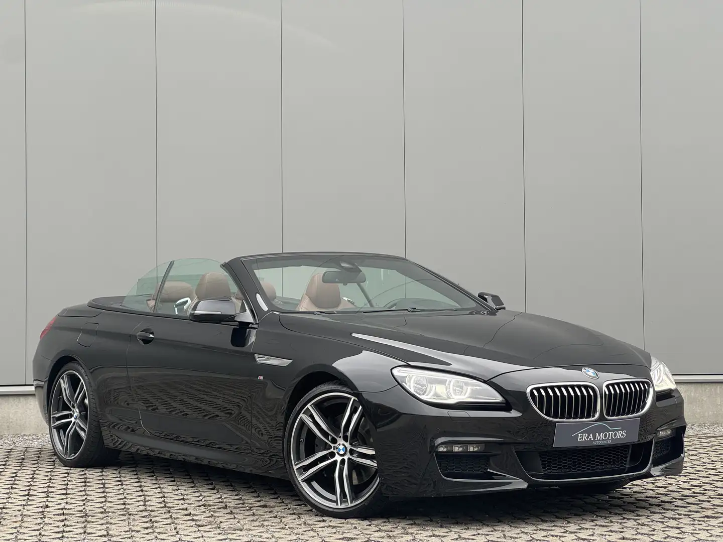 BMW 640 640d xDrive Cabrio M Sport Edition Garantie * Zwart - 2