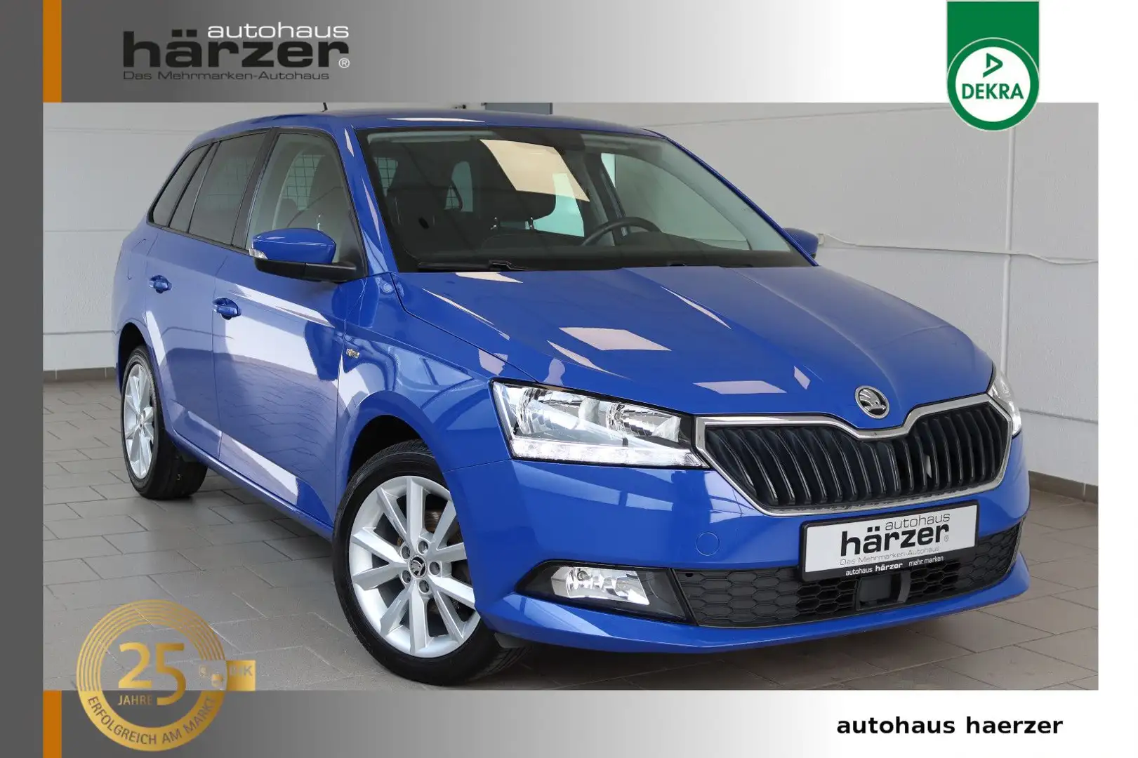 Skoda Fabia Combi Soleil *AHK*ACC*PDC*DAB*AAC*SHZ*ALU* Blu/Azzurro - 1