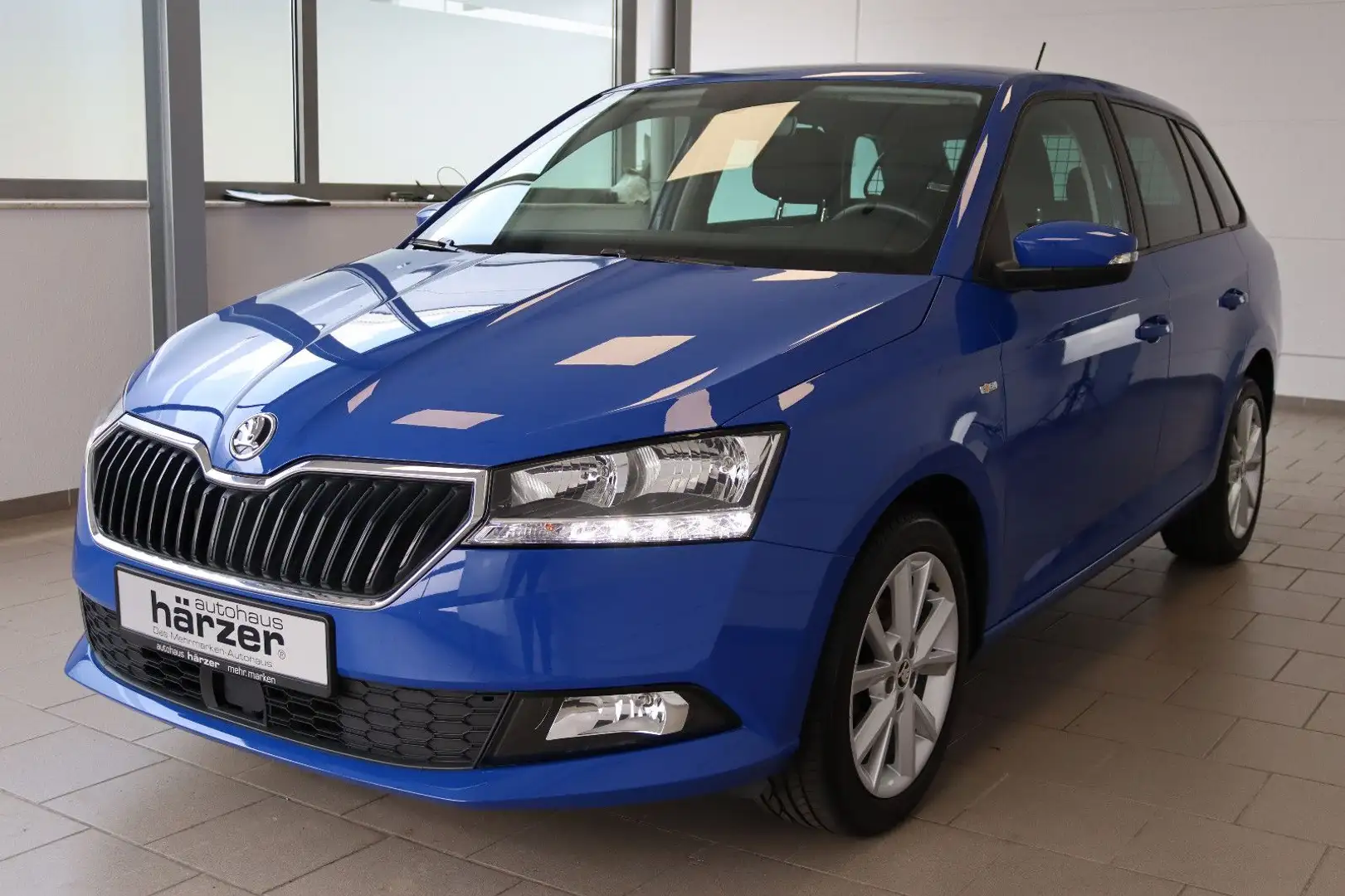 Skoda Fabia Combi Soleil *AHK*ACC*PDC*DAB*AAC*SHZ*ALU* Blu/Azzurro - 2