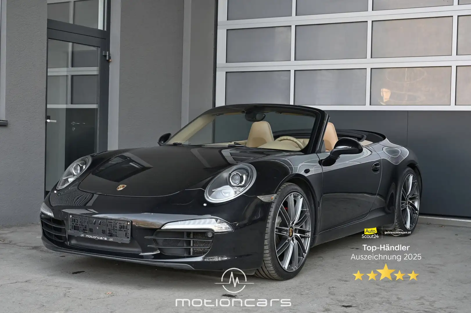 Porsche 991 Carrera S Cabrio Schwarz - 1