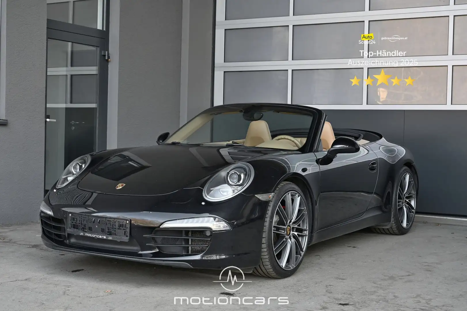 Porsche 991 Carrera S Cabrio Schwarz - 1