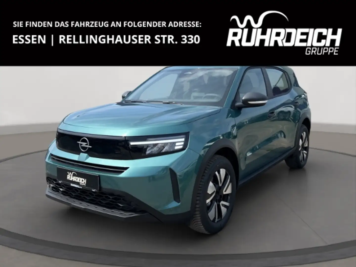 Opel Frontera Edition 1.2 MHEV LED NAVI CarPlay AWR SHZ LHZ ALU Grün - 1
