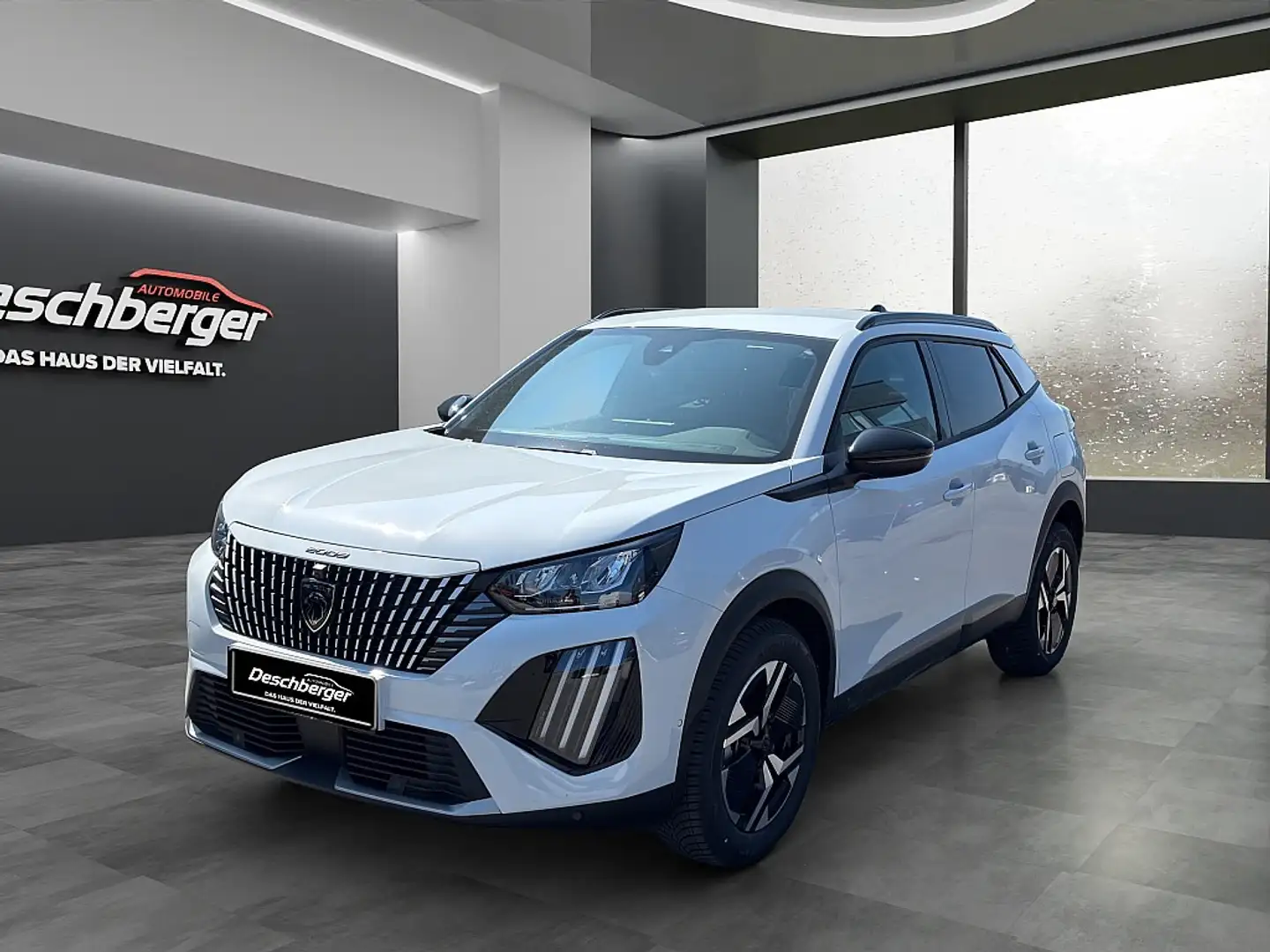 Peugeot 2008 PureTech 100 S&S Allure 6-Gang-Manuell Weiß - 1