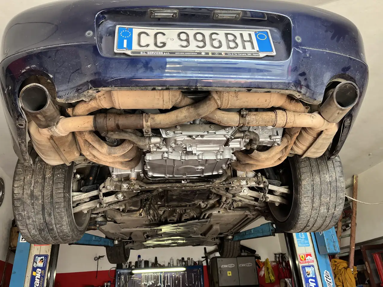 Porsche 996 carrera Cabrio 3.4 tiptronic MOTORE NUOVO, foto 12