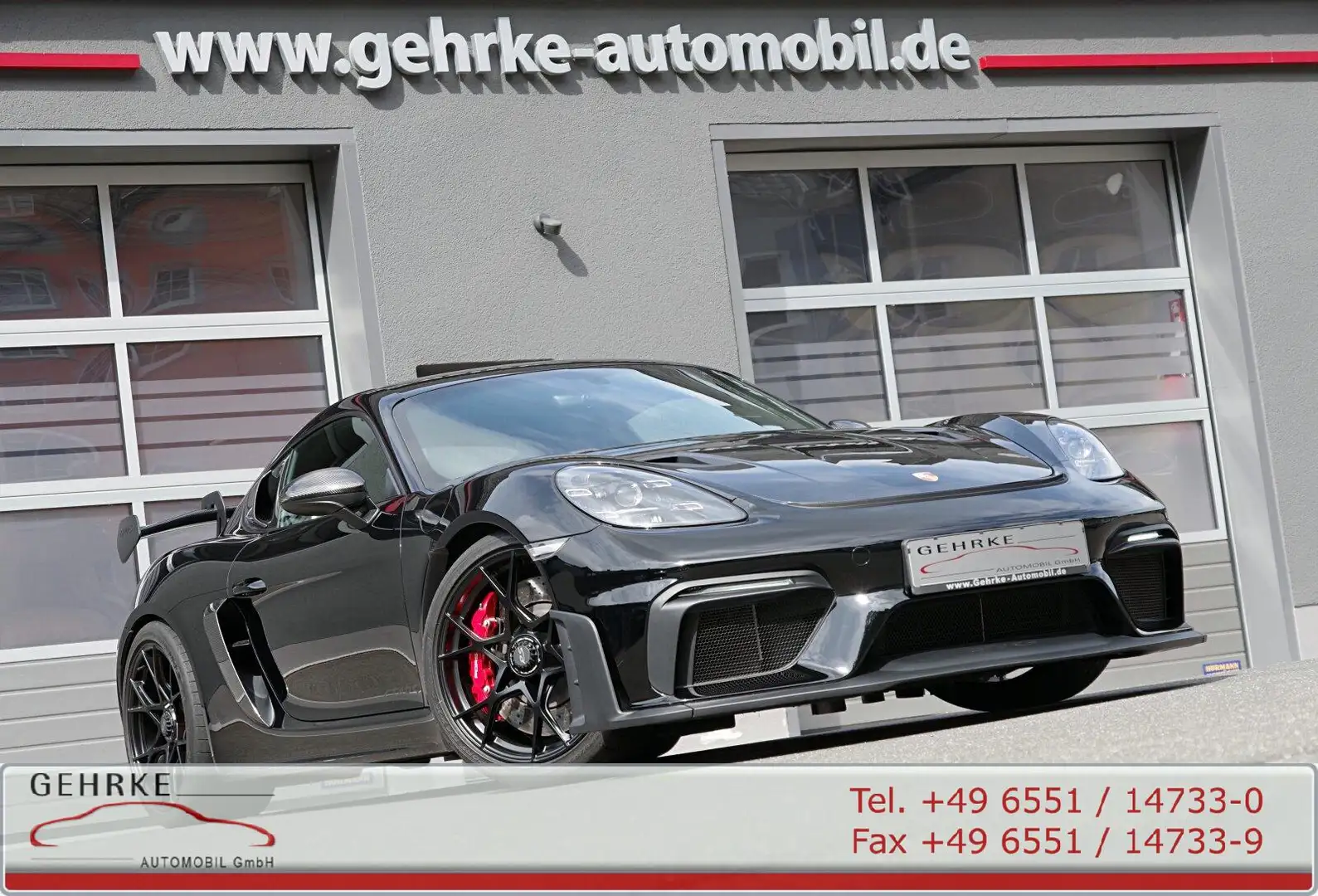 Porsche Cayman 718 Cayman GT4 RS*Weissach,Clubsport,Lift,Carbon Schwarz - 1
