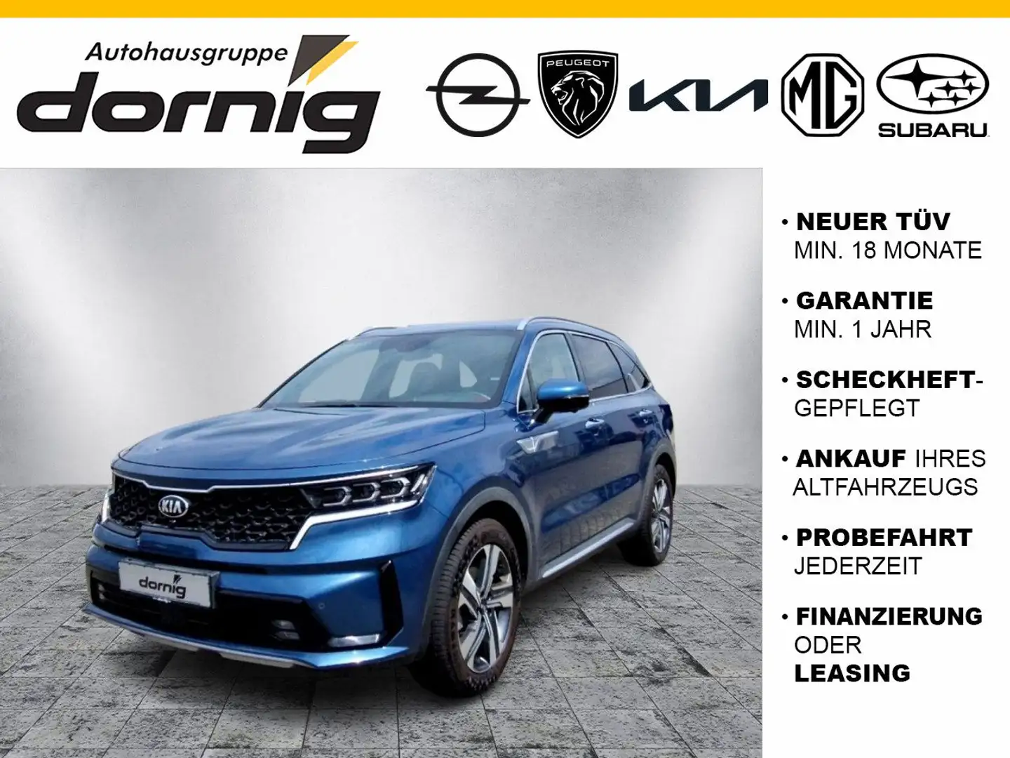 Kia Sorento Platinum 4WD PHEV Standheizung Blau - 1
