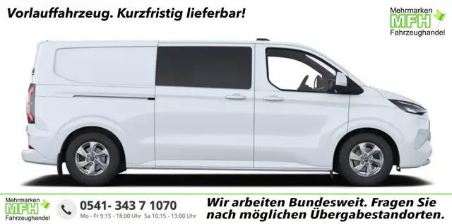 Ford E-Transit Custom Limited DCiV 71kWh L2 ProPower 160 kW (2...