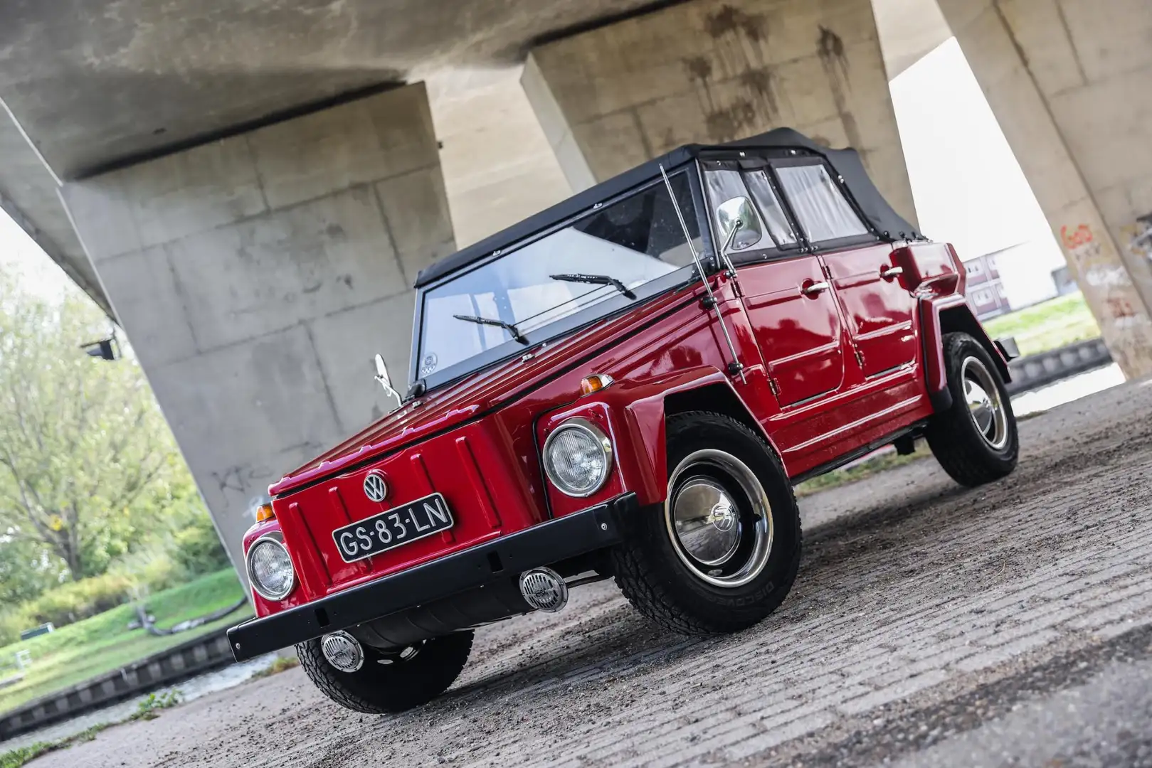 Volkswagen 181 Kübel completely restored original NL delivered Orange - 2