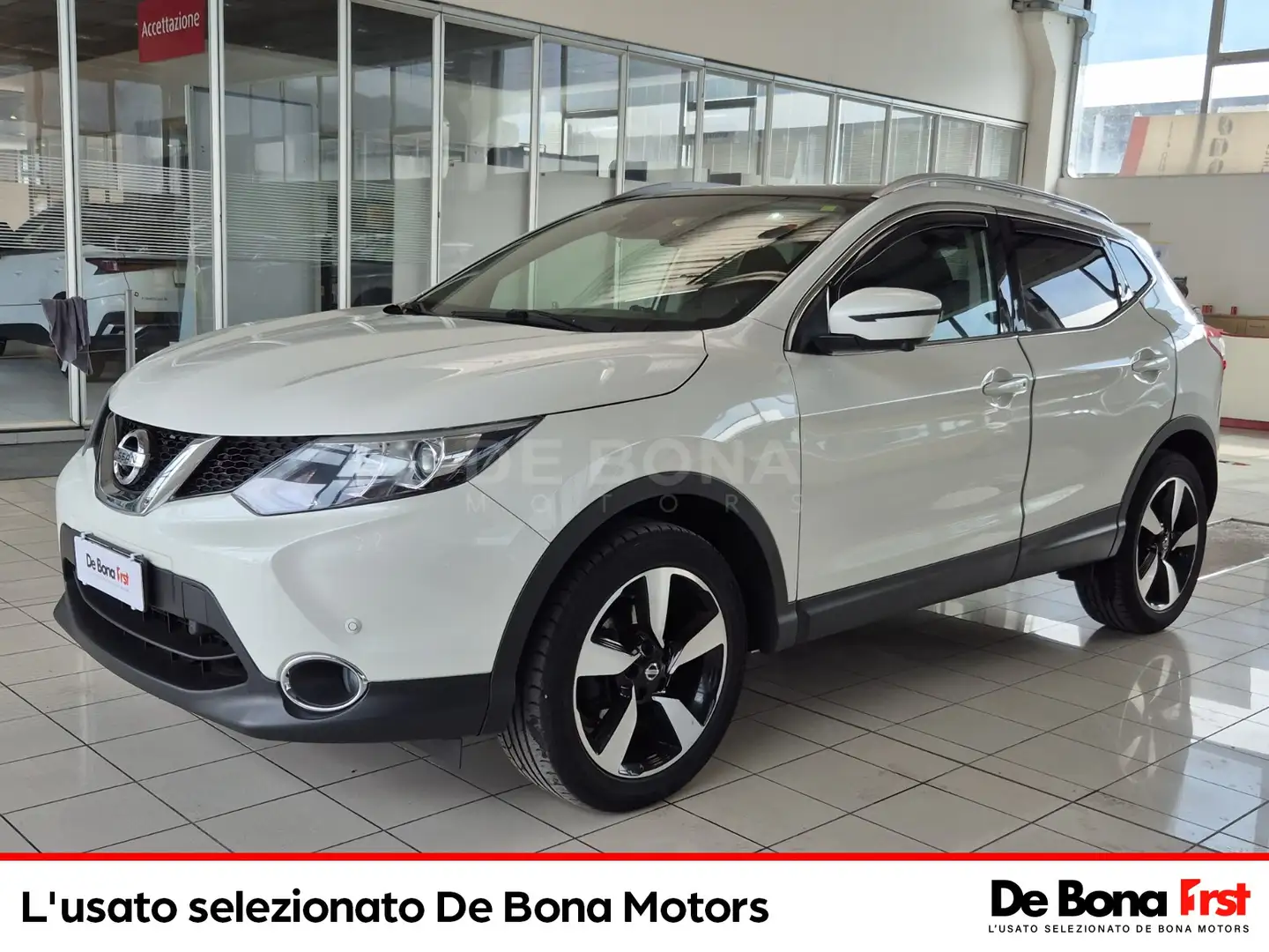 Nissan Qashqai 1.5 dci n-connecta 110cv Wit - 1