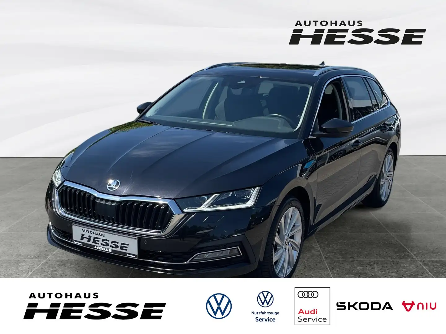 Skoda Octavia Style 2.0 TDI First Edition DSG AHK LED ACC Schwarz - 1