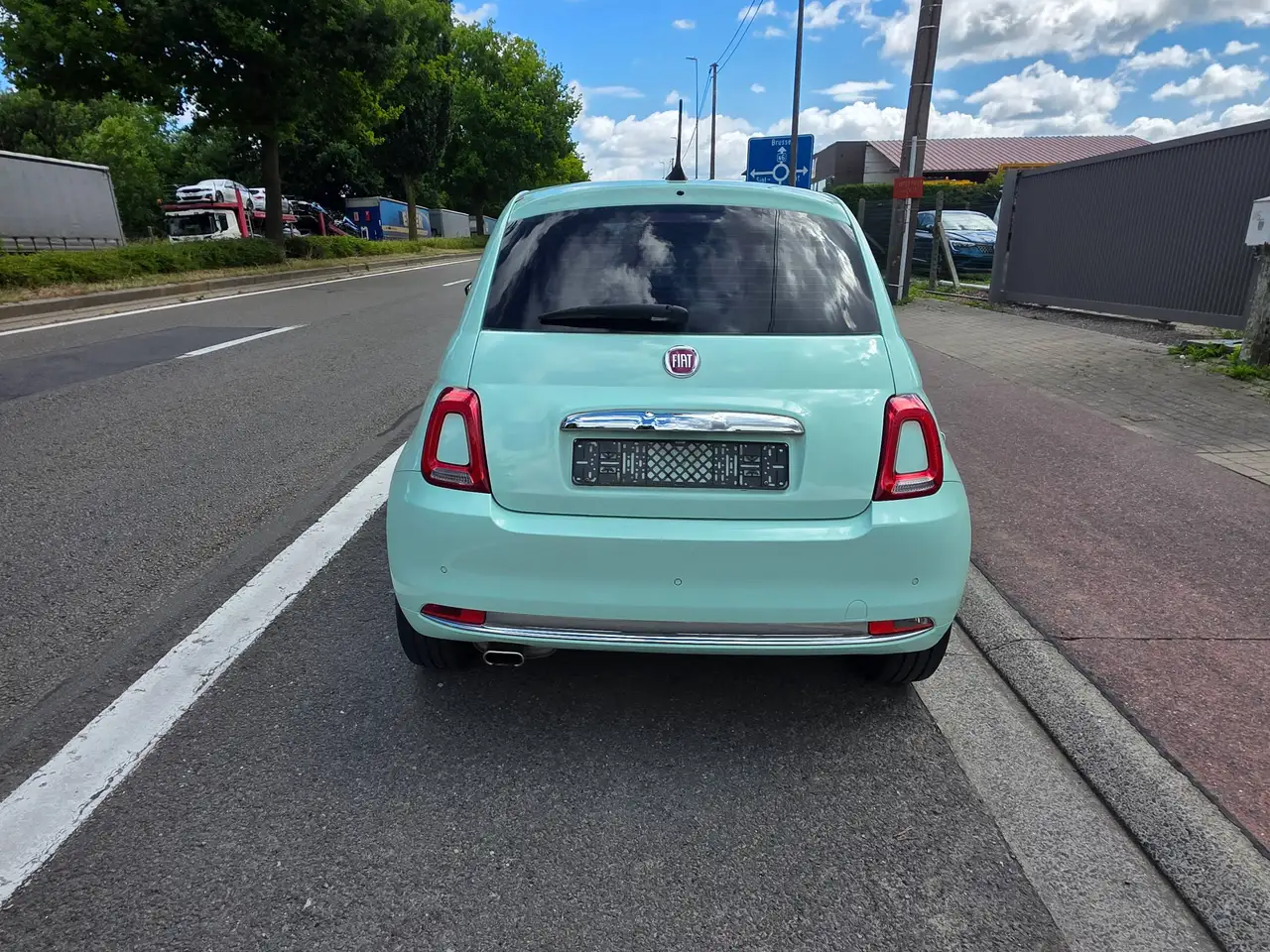 Fiat 500 1.2i Lounge 2020' 46992KM 1°EIG. IN PERFECTE STAAT !!, миниатюра 6