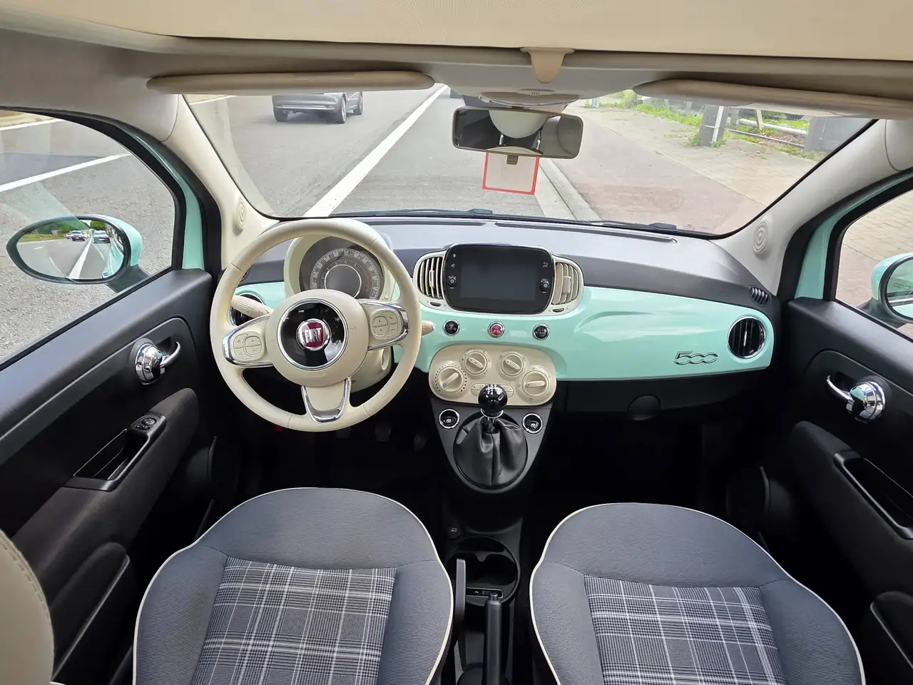 Fiat 500 1.2i Lounge 2020' 46992KM 1°EIG. IN PERFECTE STAAT !!, миниатюра 10