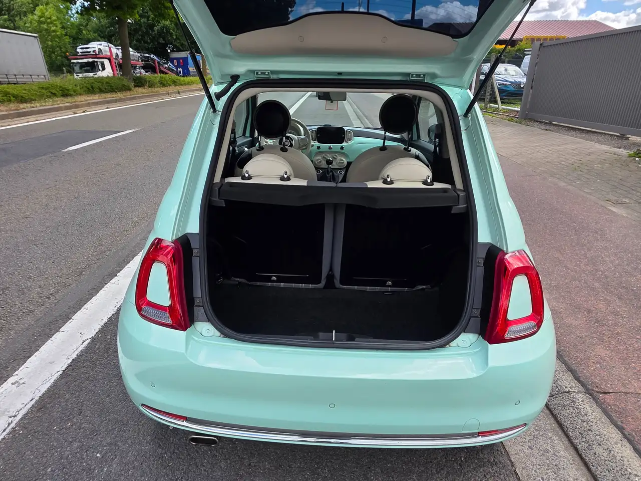Fiat 500 1.2i Lounge 2020' 46992KM 1°EIG. IN PERFECTE STAAT !!, миниатюра 9