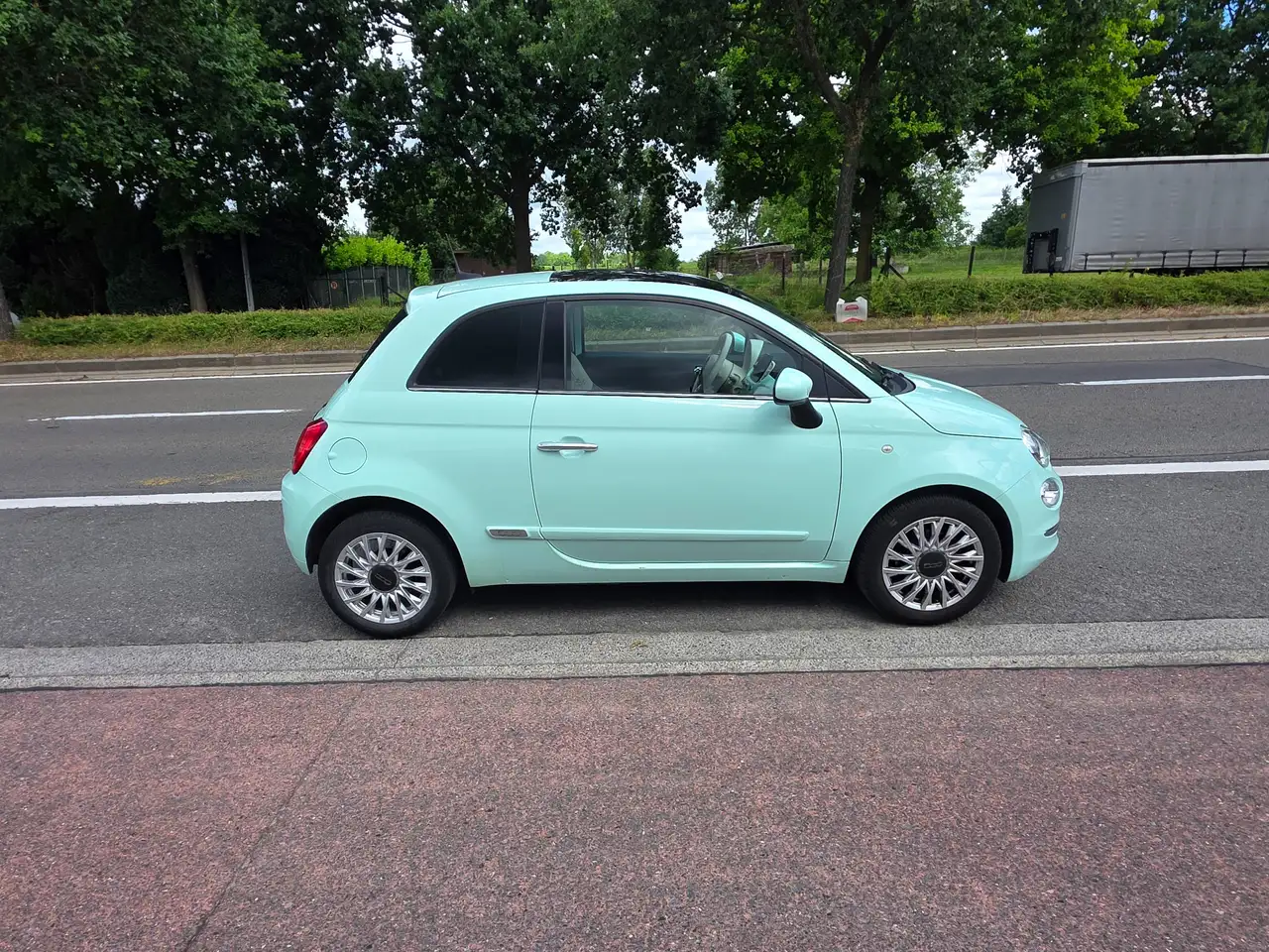 Fiat 500 1.2i Lounge 2020' 46992KM 1°EIG. IN PERFECTE STAAT !!, миниатюра 8
