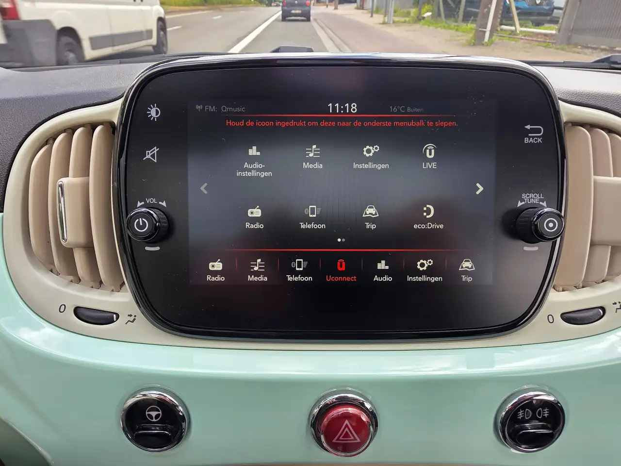 Fiat 500 1.2i Lounge 2020' 46992KM 1°EIG. IN PERFECTE STAAT !!, миниатюра 15