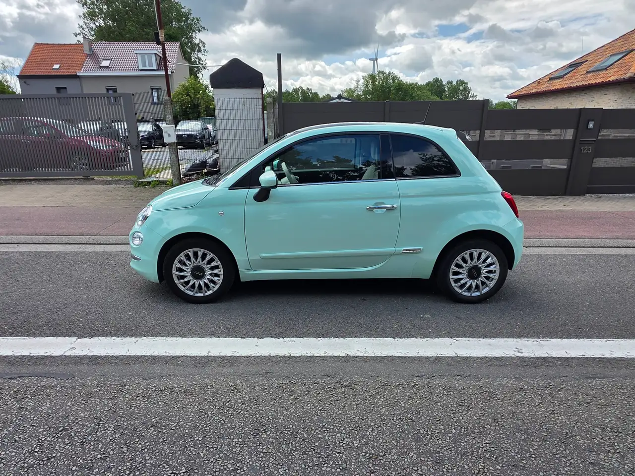Fiat 500 1.2i Lounge 2020' 46992KM 1°EIG. IN PERFECTE STAAT !!, миниатюра 4