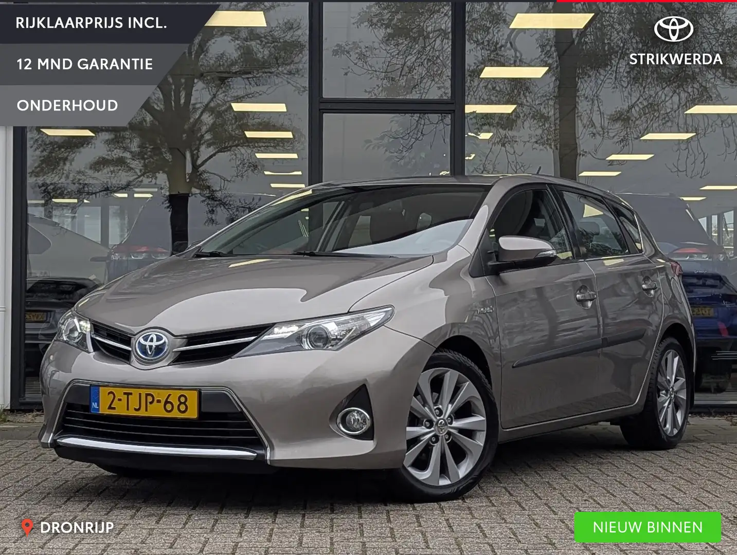Toyota Auris 1.8 Hybrid Dynamic | Cruise control | Climate cont Bruin - 1