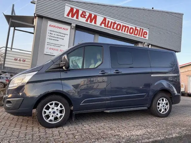 Ford Tourneo Custom 2.2 L1 8-Sitzer+2xSchiebet.+LEDER