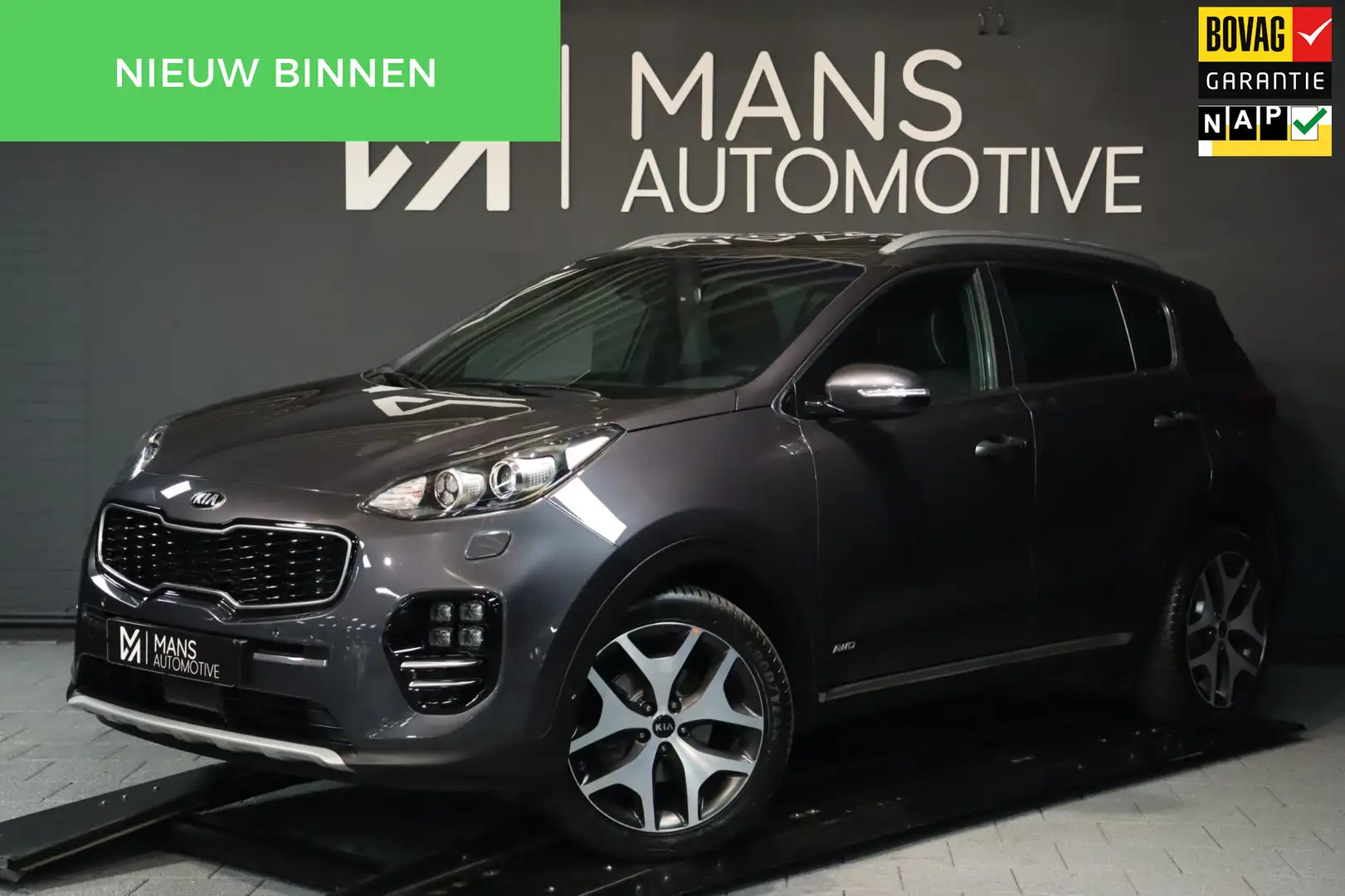 Kia Sportage 1.6 T-GDI 4WD GT-Line / DODEHOEK / KEYLESS / CAMER Gris - 1