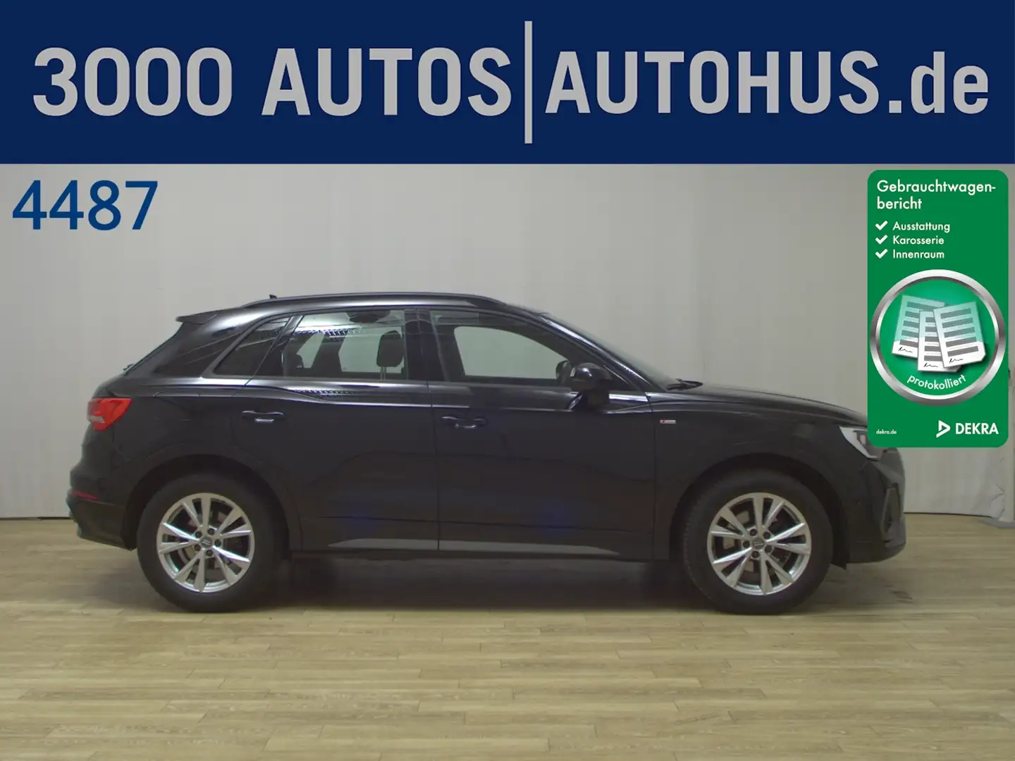 Audi Q3 35 1.5 TFSI S-Line T-Leder Navi LED VC ACC Schwarz - 1