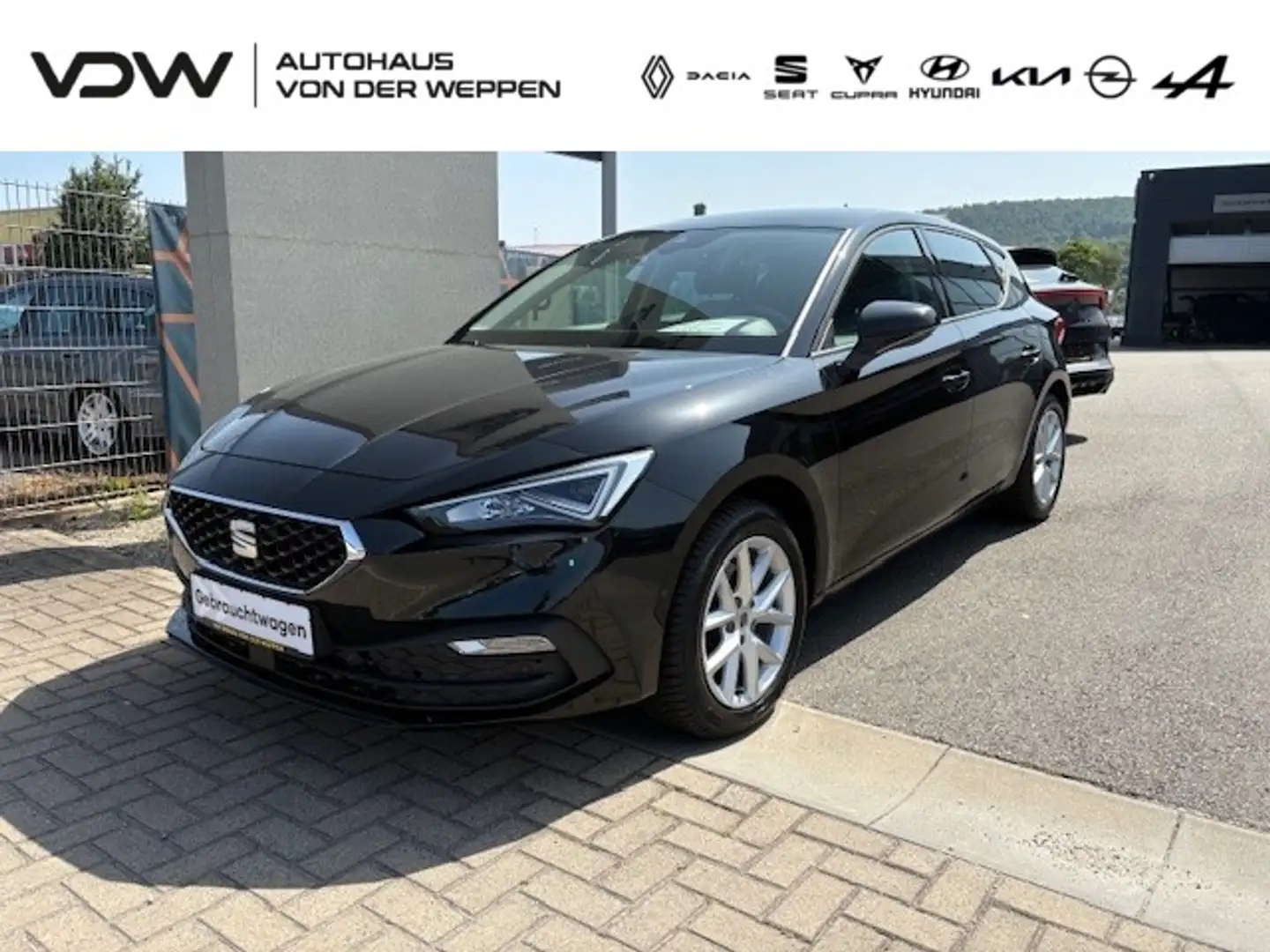 SEAT Leon Style Navi, Sitzhz., Kamera, LED, Klima Navi Schwarz - 1