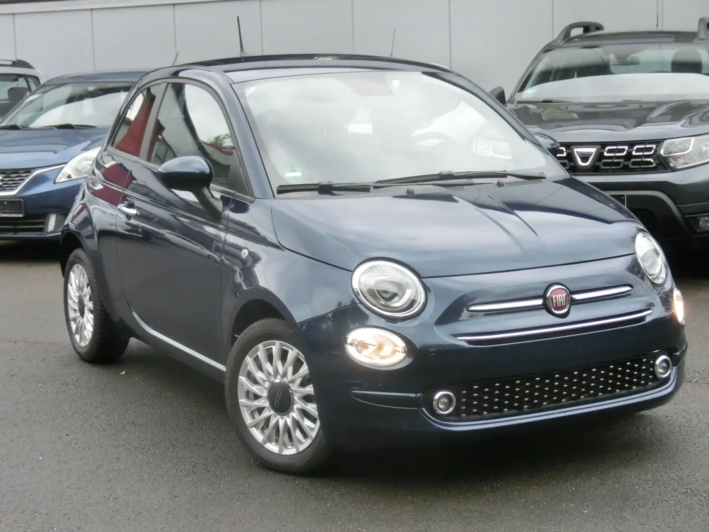 Fiat 500 1.0 Hybrid/Navigation, Klima, Tel, PDC, LM 4Season Blau - 1