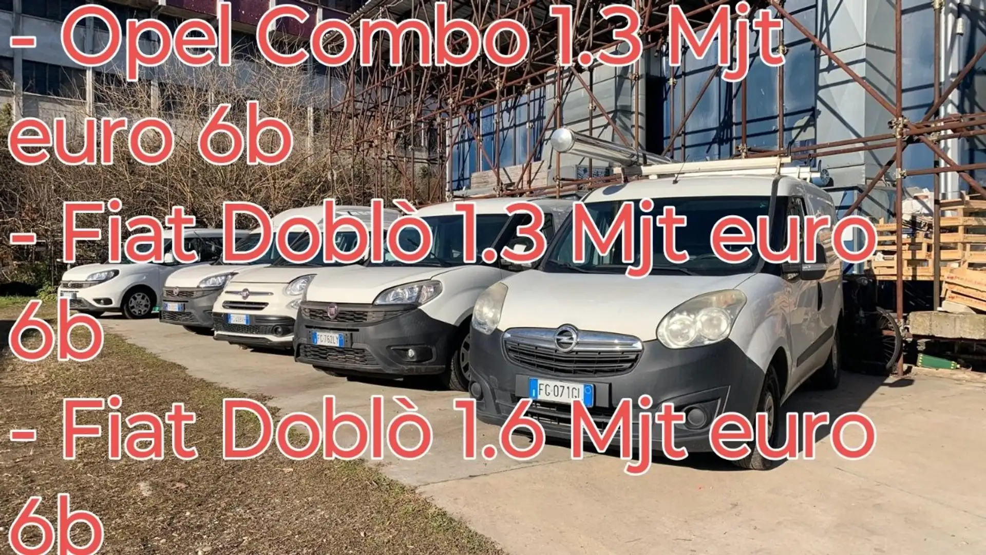 Fiat Doblo 1.3 MJT/1.6 MJT *** 3 POSTI*** Weiß - 1