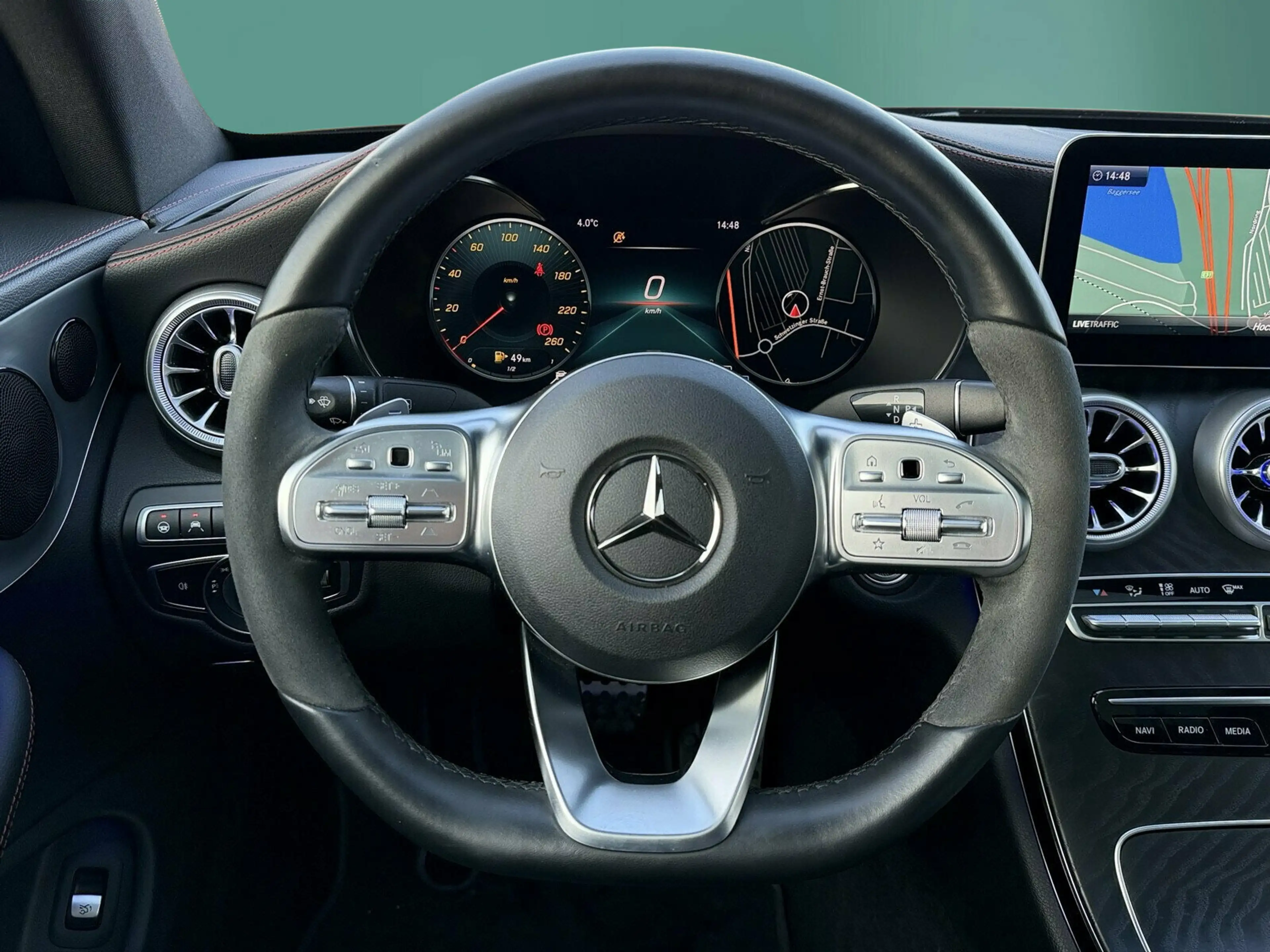 Mercedes-Benz C 220 C 220 d AMG+NIGHT+STHZ+AHK+DISTRO+PANO+360°+MLED — photo 12