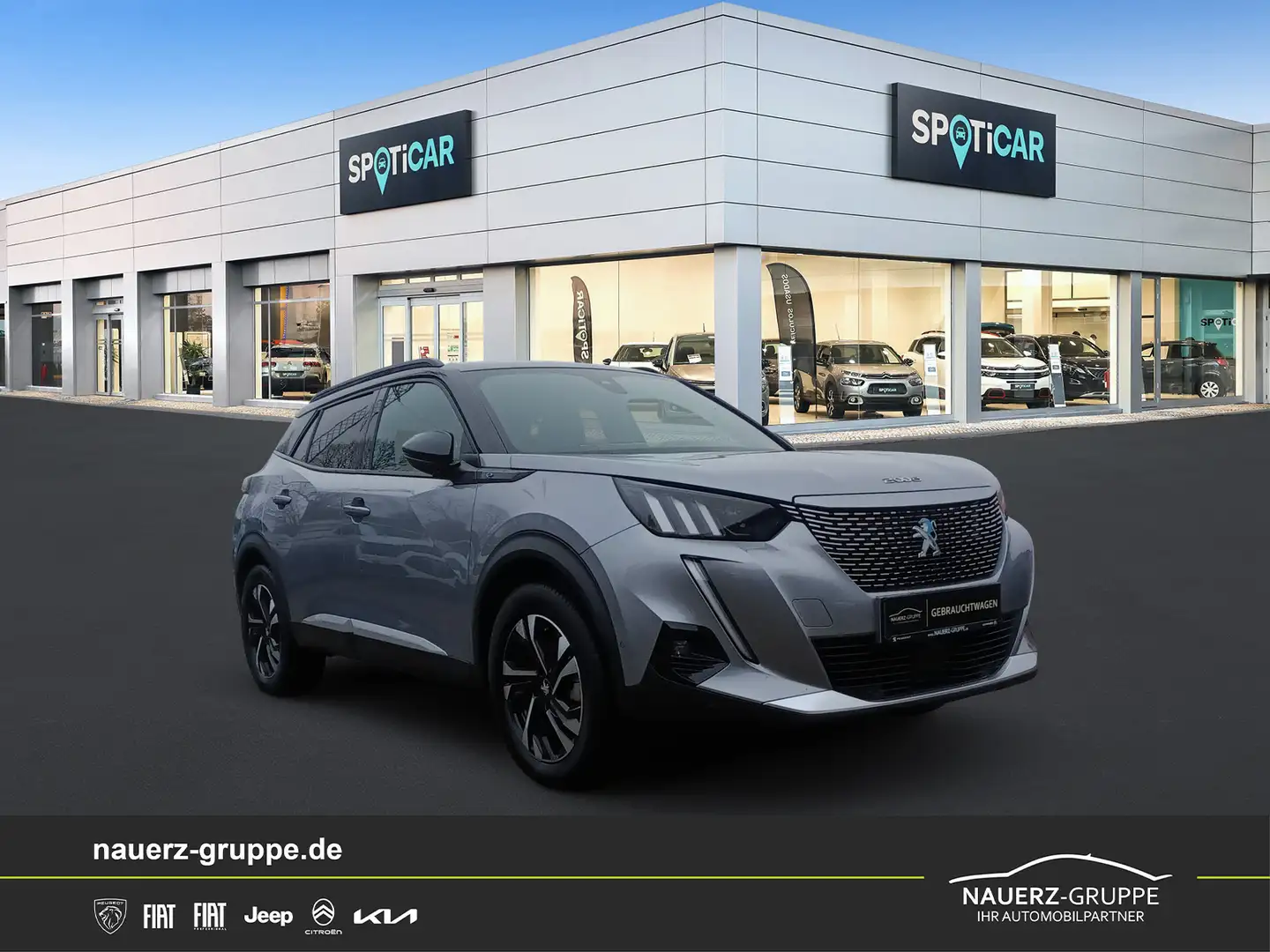 Peugeot 2008 e- GT 136 Gris - 1