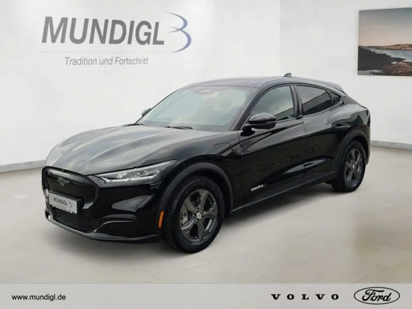 Ford Mustang Mach-E NAVI,LEDER,Klimaaut.,RFK 360 ,Tem Digitales Cockpi Чорний - 1