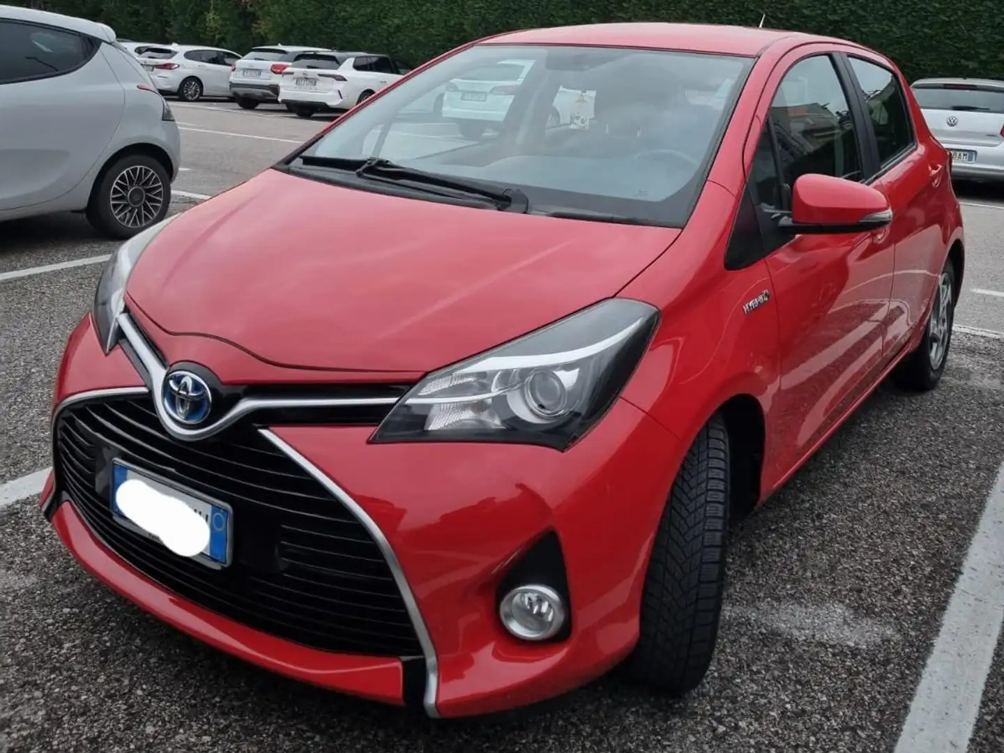 Toyota Yaris Yaris III 2015 5p 1.5h Cool my16 Rosso - 2