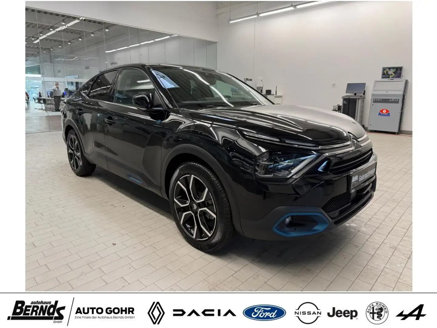 Citroen E-C4 Electric X SHINE AUTOMATIK. elekt. Glasschiebedach WÄRMEP. Schwarz - 2