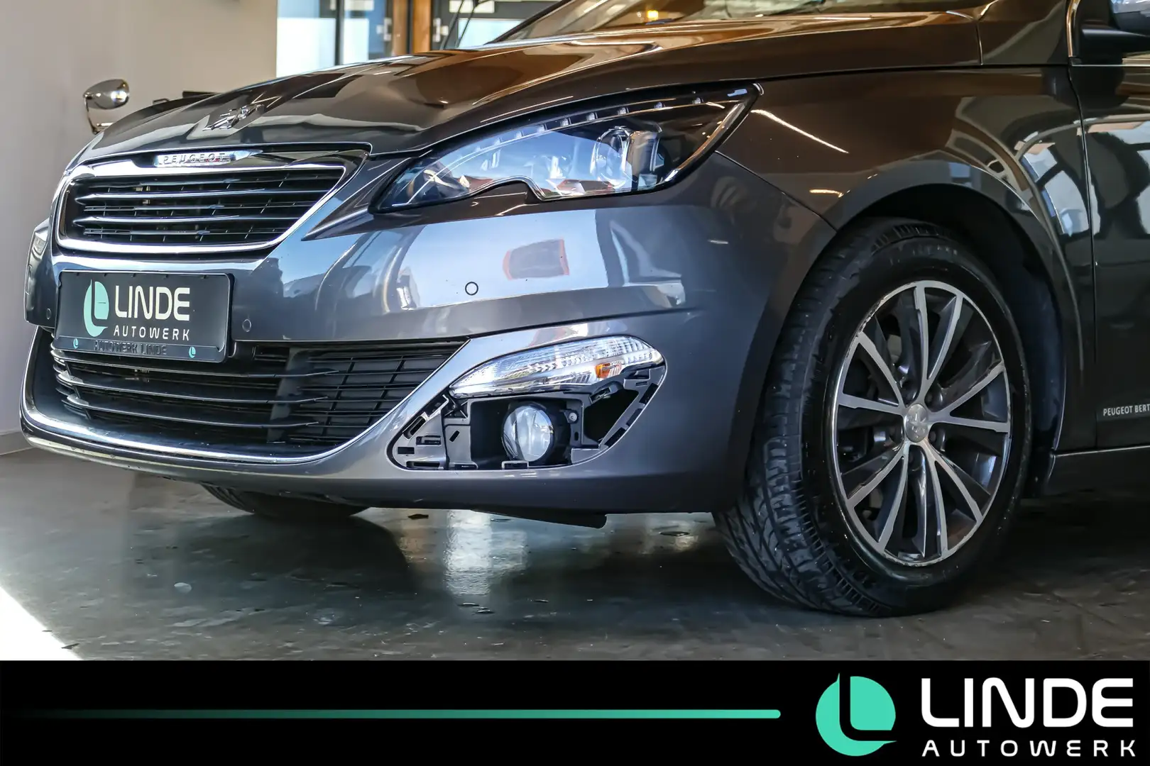 Peugeot 308 Allure |NAVI|TEMPO.|PDC|KLIMA|LED|16 ALU Zwart - 2