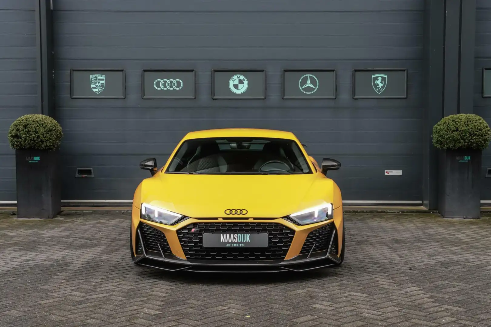 Audi R8 5.2 V10 Performance|Keramisch|B&O|Full Carbon|Voss Sarı - 2