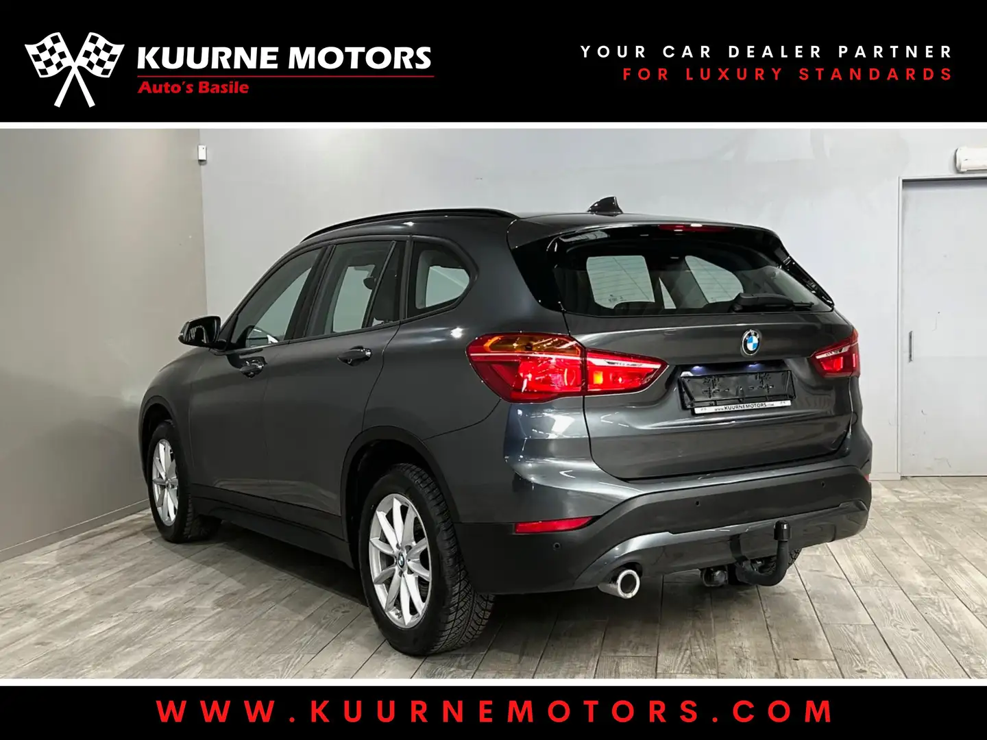 BMW X1 sDrive16dA Leder/Gps/Cruise/Cam/Dab *1j garantie* Grau - 2