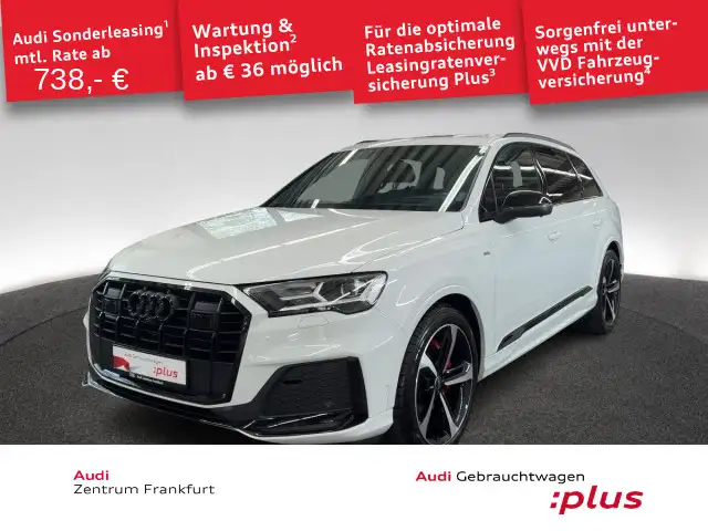 Audi Q7 45 TDI qu S line 7 Sitzer AHK VC+ B&O HUD Pan
