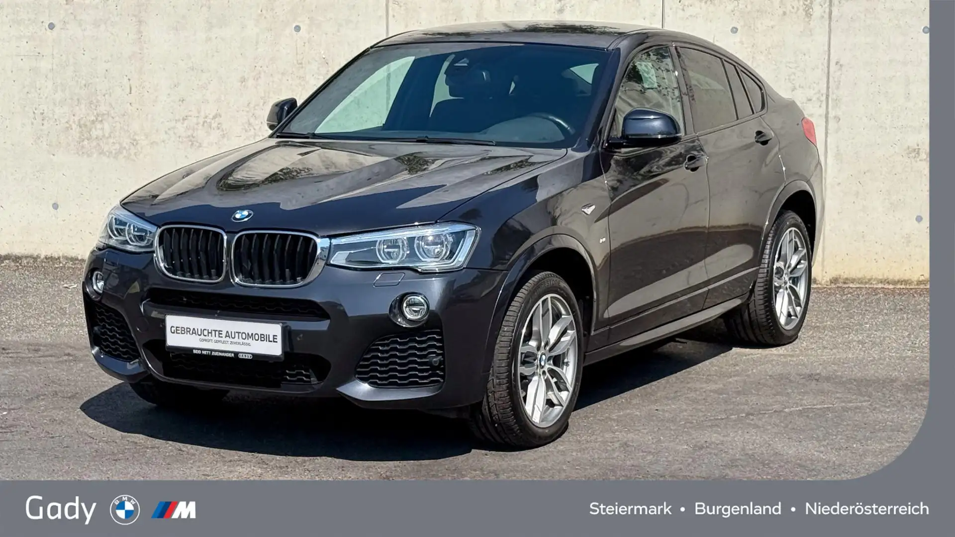 BMW X4 xDrive20d M-Sportpaket Grau - 1