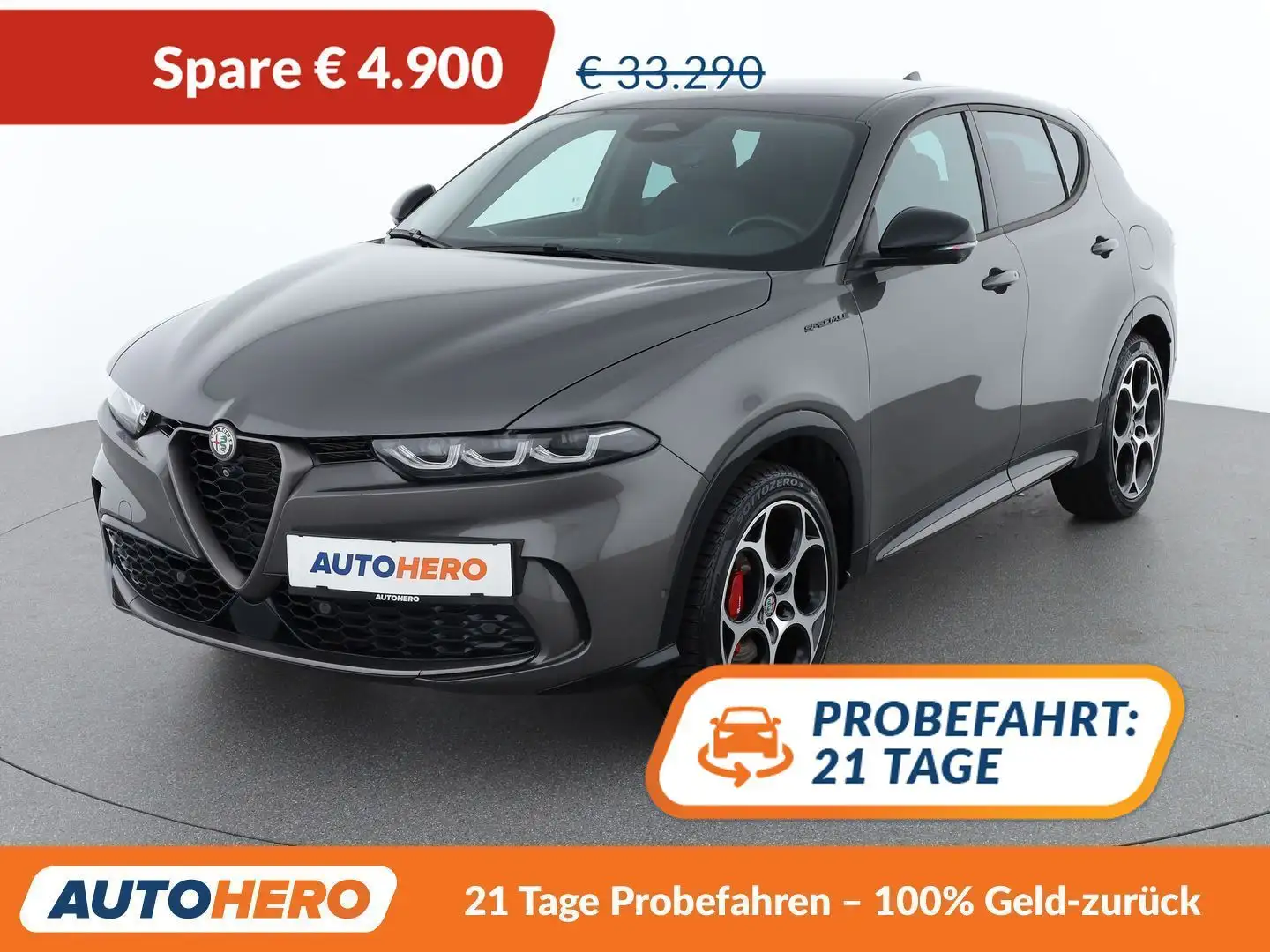 Alfa Romeo Tonale 1.3 Plug-in Hybrid Edizione Speciale AWD Grau - 1