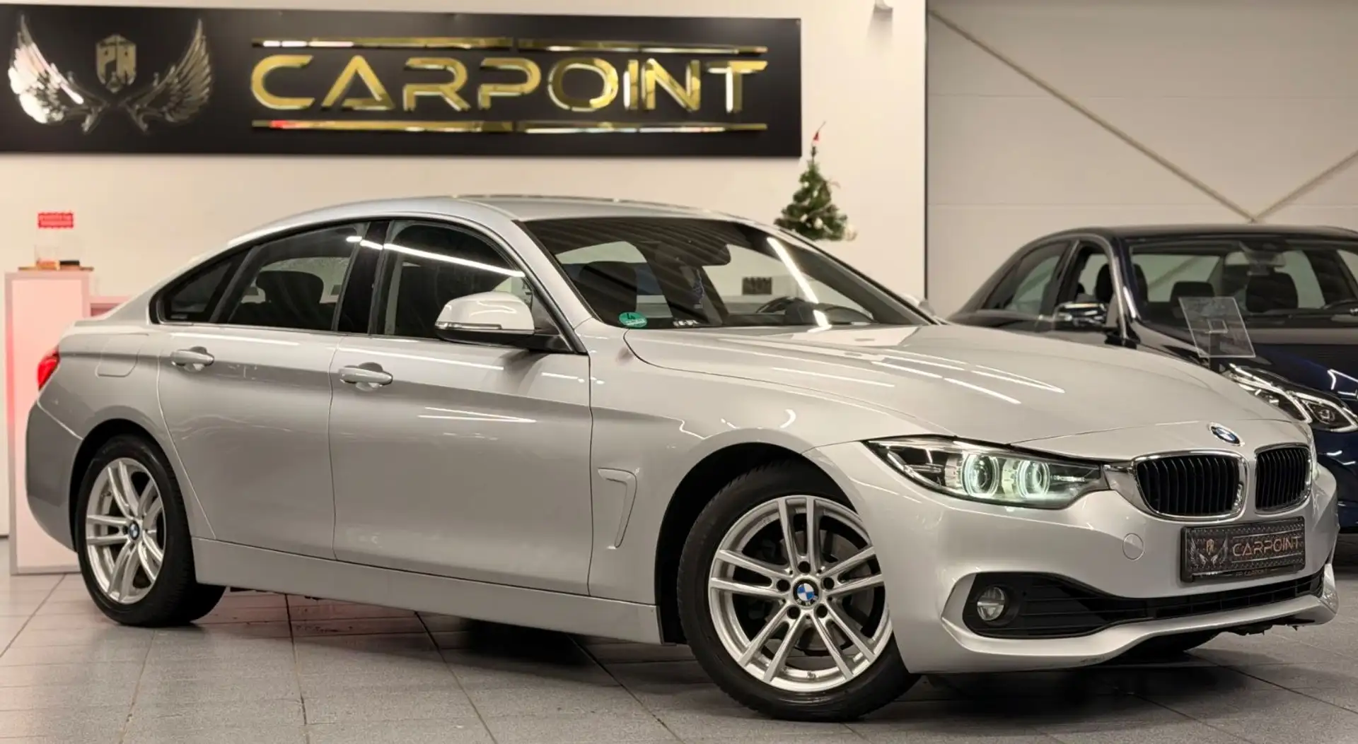 BMW 420 i  Gran Coupe / Automatik/LED/Navi/SHZ/BT/ Zilver - 2